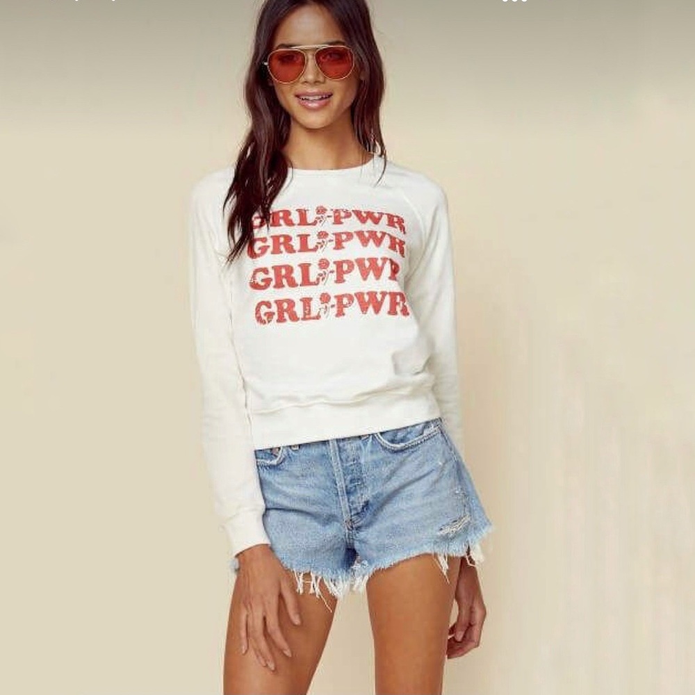 Rebecca Minkoff Girl Power Sweatshirt Size Medium
